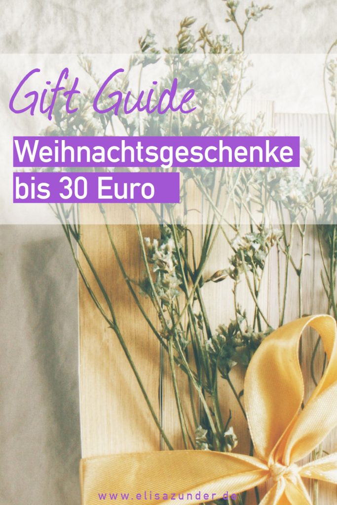 Geschenke Bis 30 Euro