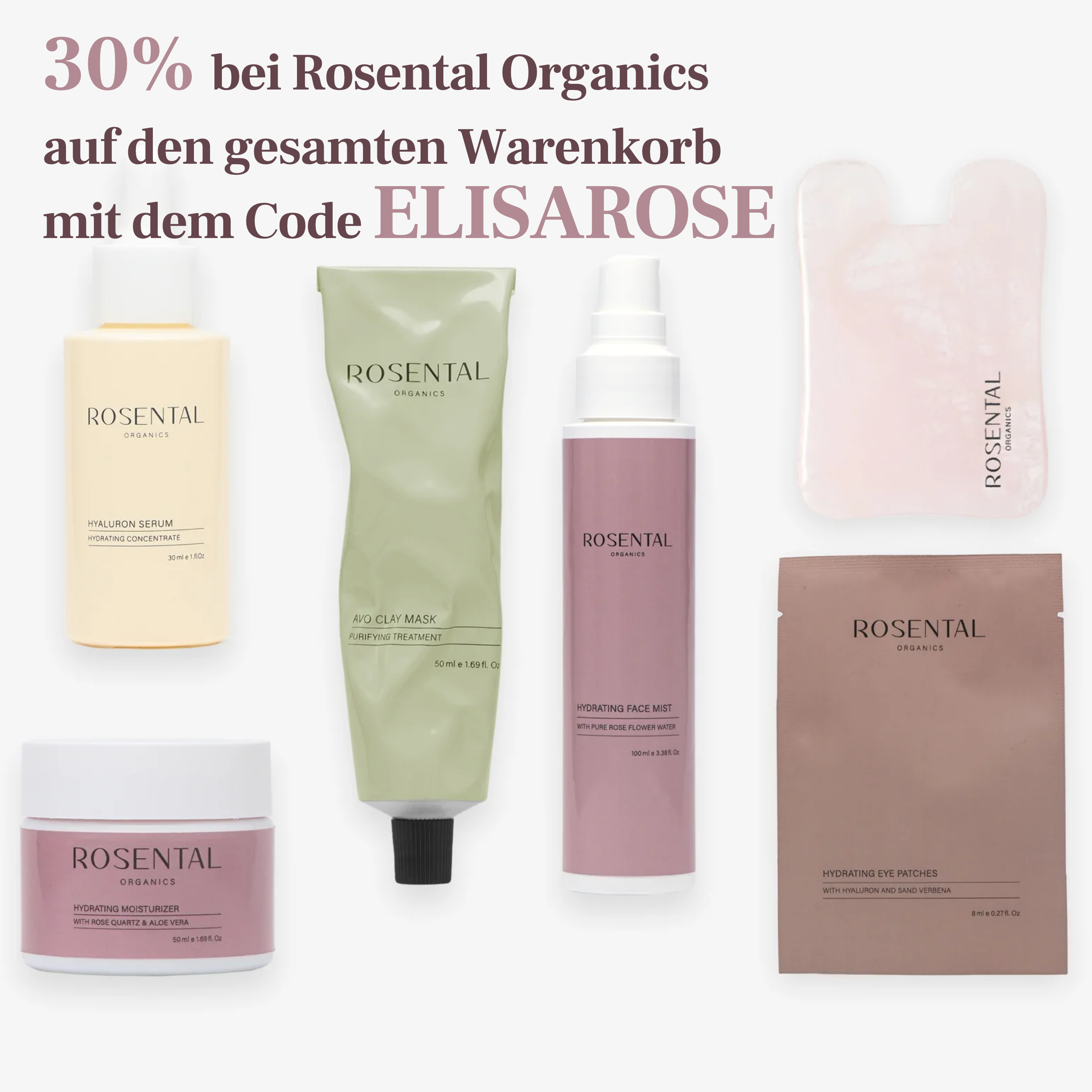 Rosental Organics Rabatt mit 30% auf den gesamten Warenkrb