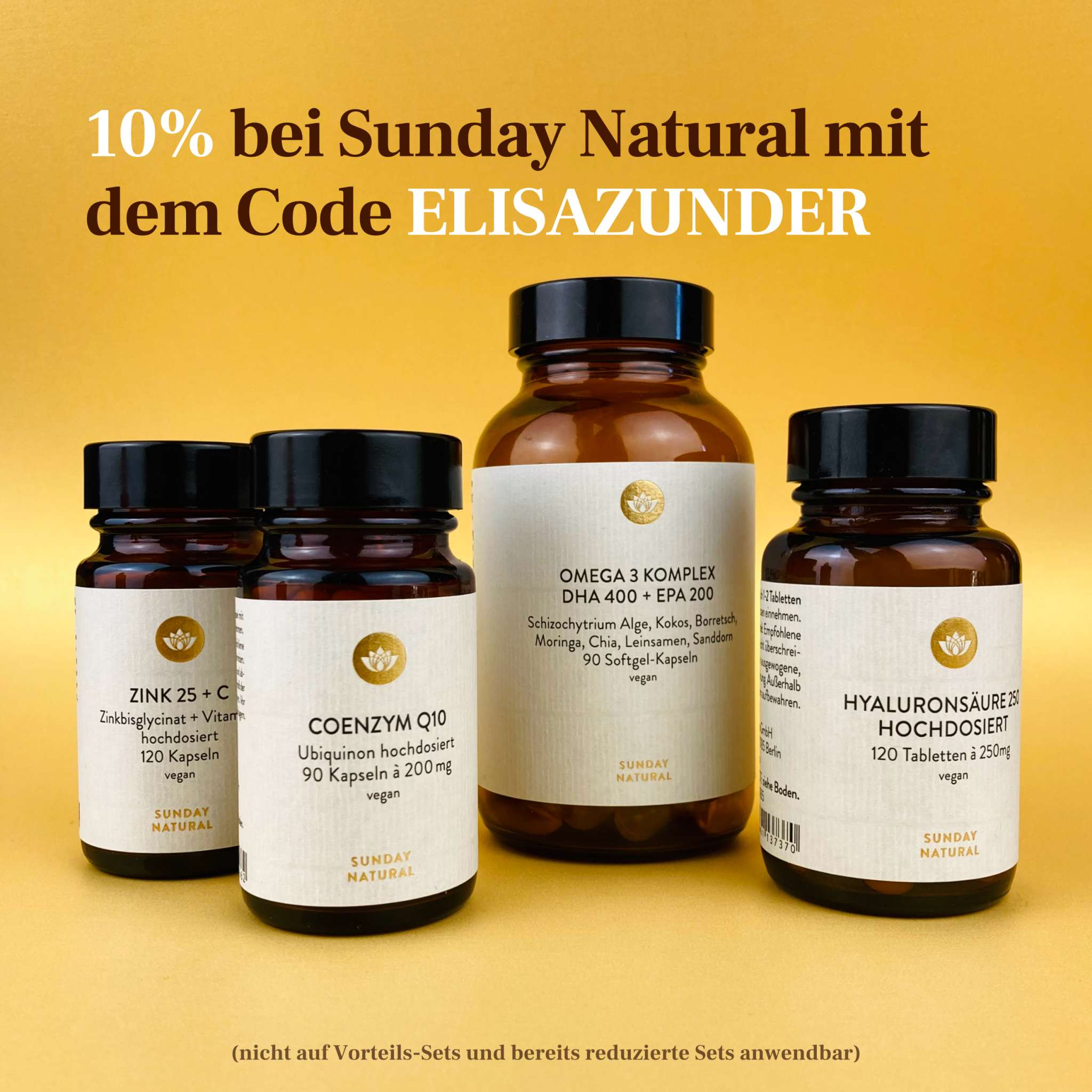 Sunday Natural Rabatt, Sunday Natural Gutscheincode