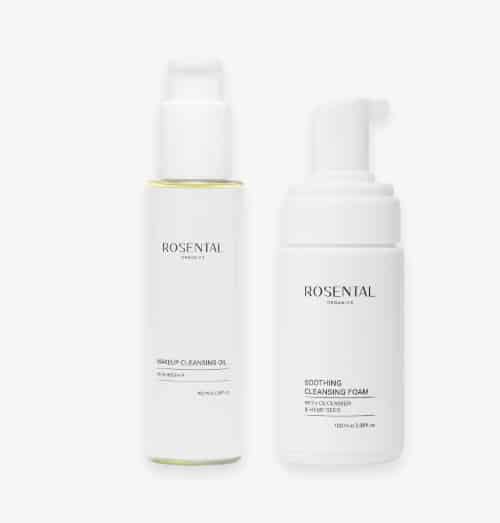 Hautbild verbessern: Double Cleansing Set von Rosental Organics