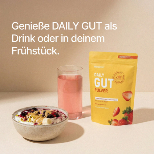 Daily Gut Erfahrungen: Test zum beliebten Darm-Pulver