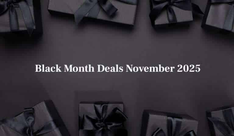 Black Month Deals November 2025